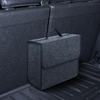 Car Trunk Boot Organizer, Car Storage and Organizer Anti Slip Car Accessories Organizer for Car, Suv, Sedan, Truck, Minivan Anti Slip Bottom (Small)