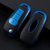 JVCV® Premium Soft TPU Leather Pattern Key Cover Compatible with Ford Folding Key