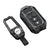 JVCV® Rugged Armor Metal Key Cover – Black Finish – Compatible with Suzuki Victoris, Jimny, Fronx, Grand Vitara, Baleno, XL6, Swift, Ertiga, Dzire & Toyota Urban Cruiser, Glanza, Hyryder – 2 Button Smart Key