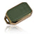 JVCV® Premium Soft Gold Border TPU Leather Pattern Key Cover Compatible with Suzuki Jimny Grand Vitara BALENO XL6 Swift ERTIGA DZIRE FRONX Urban Cruiser Glanza Hyryder 2 Button Smart Key