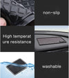 JVCV® Anti Slip Car Dashboard Mat Universal Magic Anti Slide PU Sticky Multifunctional Anti Slip Grip Mat for Phones Sunglasses Keys Electronic Devices Coins Heat Resistant Leaves no Residue