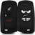 JVCV® Car Key Cover Compatible with BMW Smart Key - Don't Touch My Key