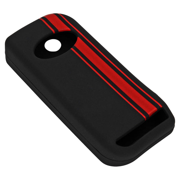 JVCV® Car Key Cover Compatible with Mahindra XUV 500 Flip Key - Rally Stripe