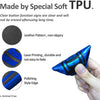 JVCV® Premium Soft TPU Leather Pattern Key Cover Compatible with BMW Smart Key