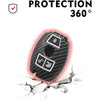 Hard Case Key Cover Compatible with Mercedes Benz Smart Key