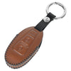 JVCV® Soft Handmade Leather Key Cover Compatible with Maruti Suzuki 2 and 3 Button Baleno Ciaz Vitara Brezza S Cross Swift Ignis and Toyota Urban Cruiser Smart Key