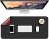 JVCV® Large Premium Vegan Leather Desk Mat Non Slip Extended Mouse Pad Reversible for Work from Home Office Gaming Accessories 80 X 40 cm