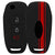 JVCV® Car Key Cover Compatible with Ford Endeavour Figo Aspire Freestyle Flip Key - Rally Stripe
