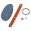 JVCV® Soft Handmade Leather Key Cover Compatible with Maruti Suzuki 2 and 3 Button Baleno Ciaz Vitara Brezza S Cross Swift Ignis and Toyota Urban Cruiser Smart Key