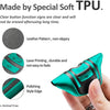 JVCV® Premium Soft TPU Leather Pattern Key Cover Compatible with BMW Smart Key