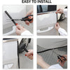 5 Mtr Door Edge Guard Black Car Door Edge Guards Door Edge Protector for Cars Rubber Auto Door Trim U Shape Build in Metal Sheet No Need Adhesive Easy to Cut Door Guards for Most Cars (Black)