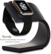 JVCV Sturdy Aluminum Platform Charger Stand Charging Dock Station Holder Cradle Compatible with Apple Watch/iWatch 2 3 4 38mm 40mm 42mm and 44 mm All Models