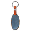 JVCV® Soft Handmade Leather Key Cover Compatible with Maruti Suzuki 2 and 3 Button Baleno Ciaz Vitara Brezza S Cross Swift Ignis and Toyota Urban Cruiser Smart Key