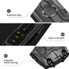 JVCV® Metal Key Cover compatible with Honda City, Elevate, Civic, Jazz, Amaze, CR-V, WR-V, BR-V 3/4 Button Push Button Start Smart Key