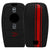 JVCV® Car Key Cover Compatible with Benz E Series Smart Key - Rally Stripe