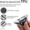 JVCV® Premium Soft TPU Leather Pattern Key Cover Compatible with BMW Smart Key