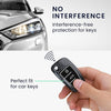Hard Case Key Cover Compatible with Audi A1 A3 A6 Q2 Q3 Q7 TT TTS R8 S3 S6 RS3 Folding Key