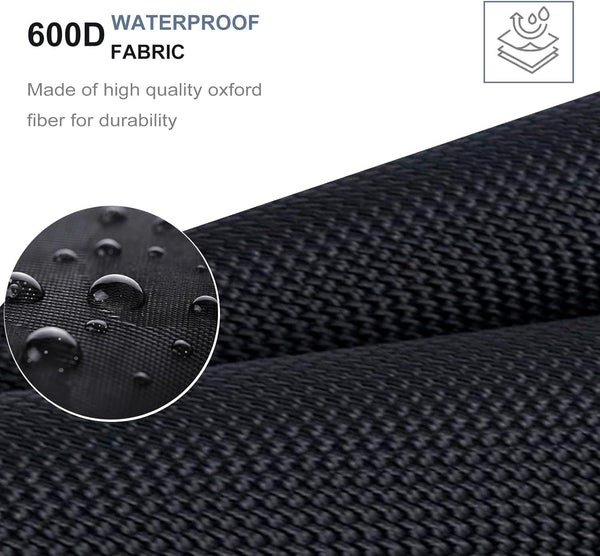 JVCV® XL Car Trunk Boot Organizer Collapsible Multi-Compartment Car Storage Waterproof 600D Oxford Polyester Reinforced Handles suitable for any Car Suv Sedan Minivan Anti Slip Bottom