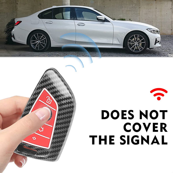 Hard Case Key Cover Compatible with BMW Blade Smart Key