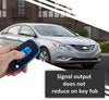 JVCV® Premium Soft TPU Leather Pattern Key Cover Compatible with Hyundai Verna Fluidic Old i20 Santafe Push Button Smart Key