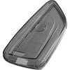 JVCV® Soft TPU Transparent Cover Compatible with BMW Blade Smart Key (Transparent Black)