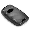 JVCV® Premium Soft TPU Leather Pattern Key Cover Compatible with Kia Seltos Sonet Carens 3 Button Push Start Car Key