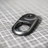 JVCV® Leather Universal Keychain with Zinc Alloy Buckle Light weight Ring Hook Accessories Holder Organizer for Car Bike Home Office Keys for Men and Women