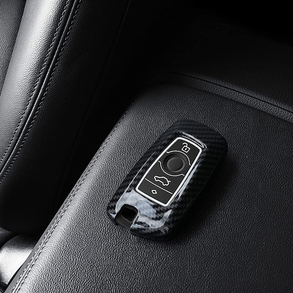 Hard Case Key Cover Compatible with BMW Smart Key