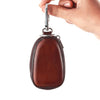 Large Capacity Leather Car Key Holder (Brown)