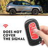 Hard Case Key Cover Compatible with Jeep Compass Trailhawk Push Button Smart Key