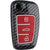 Hard Case Key Cover Compatible with Audi A1 A3 A6 Q2 Q3 Q7 TT TTS R8 S3 S6 RS3 Folding Key