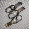 JVCV® Leather Universal Keychain with Zinc Alloy Buckle Light weight Ring Hook Accessories Holder Organizer for Car Bike Home Office Keys for Men and Women