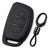 JVCV® Soft TPU Key Cover with Premium Metal Keychain – Matte Black Pattern – Compatible with Hyundai Creta, i10, Grand i20, Elite i20, i20 Active, Verna 4S, Tucson, Elantra & Grand i10 Nios – 3 Button Smart Key