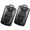 JVCV® Soft TPU Transparent Black Key Cover – Compatible with VinFast VF6 & VF7 – 4 Button Smart Key