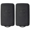 JVCV® Soft TPU Key Cover – Matte Black Pattern – Compatible with Renault Duster, Kiger & Triber Smart Key