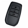 JVCV® Soft TPU Key Cover – Matte Black Pattern – Compatible with Toyota Fortuner, Camry, Hilux, Innova Crysta, Fortuner Legender, Innova HyCross & Land Cruiser – 3 Button Smart Key