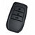 JVCV® Soft TPU Key Cover – Matte Black Pattern – Compatible with Toyota Fortuner, Camry, Hilux, Innova Crysta, Fortuner Legender, Innova HyCross & Land Cruiser – 3 Button Smart Key