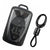 JVCV® Soft TPU Transparent Black Key Cover with Premium Metal Keychain – Compatible with VinFast VF6 & VF7 – 4 Button Smart Key
