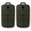 JVCV® Soft TPU Key Cover – Military Green Matte Finish – Compatible with VinFast VF6 & VF7 – 4 Button Smart Key