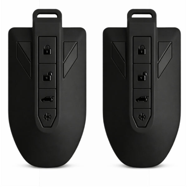 JVCV® Soft TPU Key Cover – Matte Black Pattern – Compatible with Mahindra 7XO, BE6, XEV 9E, XEV 9S & BE 6 Formula E Edition (FE) – 6 Button Smart Key