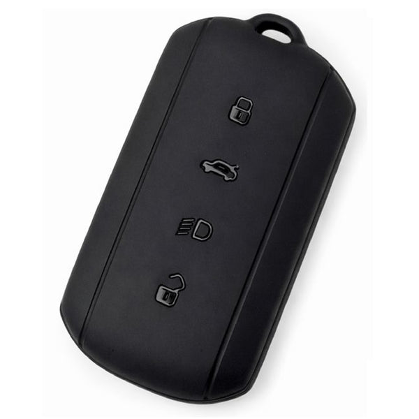 JVCV® Soft TPU Key Cover - Matte Black Pattern – Compatible with Tata Sierra, Safari Petrol, Harrier Petrol, Curvv & Curvv EV Smart Key | Scratch-Resistant Protective Case
