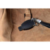 JVCV® Soft Handmade Lychee Pattern Leather Key Cover Compatible with Mercedes Benz 3 Button Smart Key