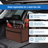 JVCV® Large Anti-Slip Car Trunk Organizer – Heavy-Duty Foldable Boot Storage for SUVs, Sedans & Trucks