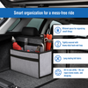 JVCV® Large Anti-Slip Car Trunk Organizer – Heavy-Duty Foldable Boot Storage for SUVs, Sedans & Trucks