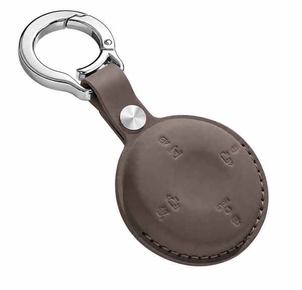 JVCV® Premium Leather Key Cover Compatible with Tata Harrier EV & Sierra EV Smart Key | Luxury Car Key Cover | 360° Scratch & Drop Protection