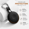 JVCV® Premium Leather Key Cover Compatible with Tata Harrier EV & Sierra EV Smart Key | Luxury Car Key Cover | 360° Scratch & Drop Protection