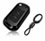 JVCV® Soft TPU Transparent Black Key Cover with Premium Metal Keychain – Compatible with Mahindra XUV700, 3XO, Thar, Marazzo, Bolero, Scorpio, Scorpio N, XUV300, TUV300 Plus & XUV400 EV – 3 Button Flip Key