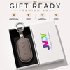 JVCV® Premium Leather Key Cover Compatible with Tata Sierra, Safari Petrol, Harrier Petrol, Curvv & Curvv EV Smart Key | Luxury Car Key Case | 360° Scratch & Drop Protection