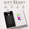 JVCV® Premium Leather Key Cover Compatible with Tata Sierra, Safari Petrol, Harrier Petrol, Curvv & Curvv EV Smart Key | Luxury Car Key Case | 360° Scratch & Drop Protection
