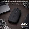 JVCV® Soft TPU Key Cover - Matte Black Pattern – Compatible with Tata Sierra, Safari Petrol, Harrier Petrol, Curvv & Curvv EV Smart Key | Scratch-Resistant Protective Case